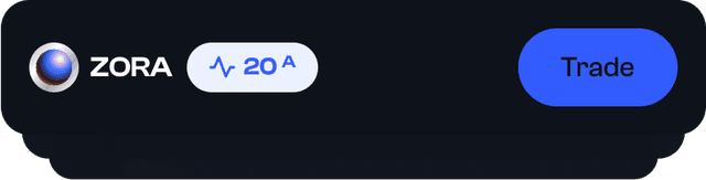 ZORA widget